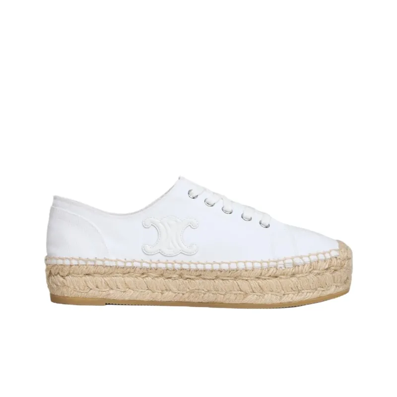CELINE LES ESPADRILLES Women's White-1