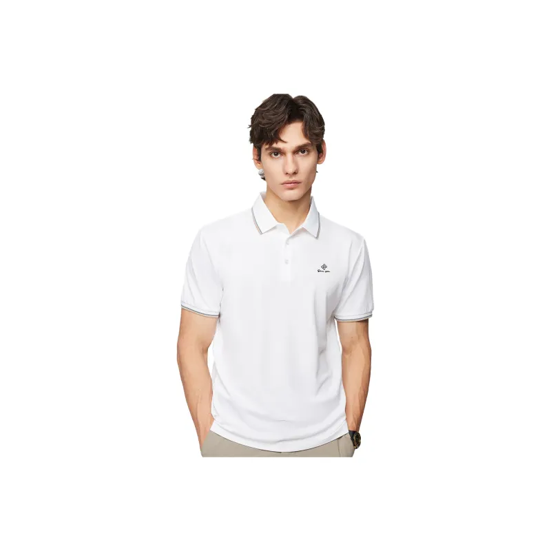 Red bean Polo Shirts Men-36