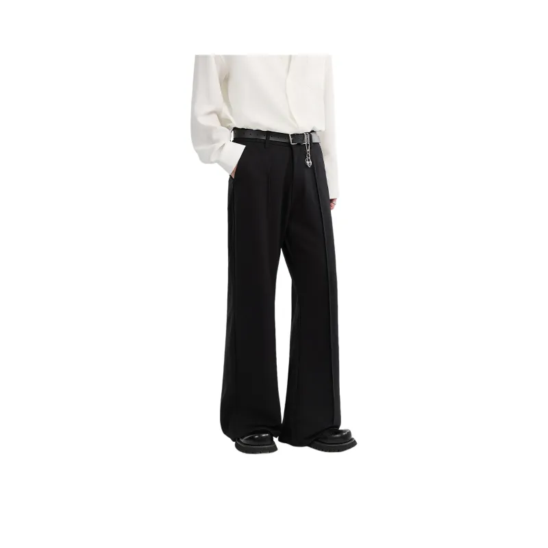 EARL JOEL Casual Pants Men Black Forest-0