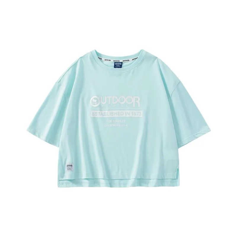 OUTDOOR PRODUCTS Drop Shoulder Sleeve T Shirt Women's-0