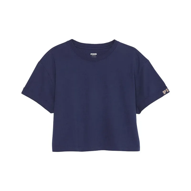 Victoria's Secret T-Shirt Women's Marine Blue-0