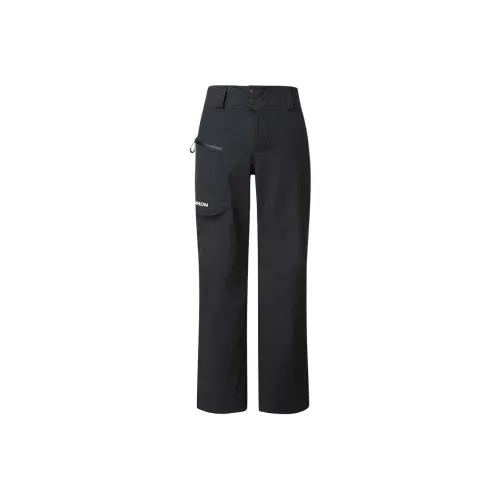 SALOMON Ski Pants Men Black