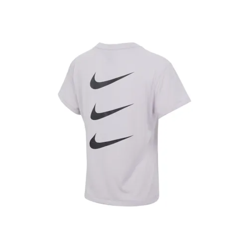 Nike Drop Shoulder Sleeve T Shirt Women's Light Purple