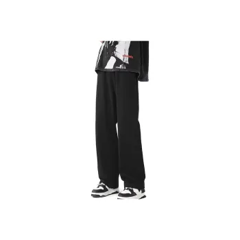 AMANDA BY Casual Pants Summer Unisex Black