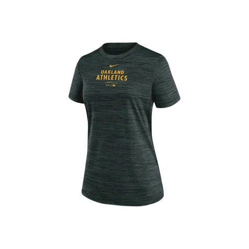 Nike Oakland Athletics Authentic Collection Practice Velocity Women's Nike Dri FIT Mlb T Shirt