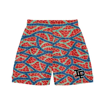 TIP OFF Casual Shorts Unisex Orange Red