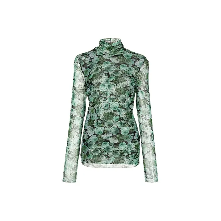 GANNI T-Shirts Women's Green-0