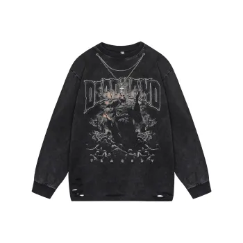 BEAR UNION Drop Shoulder Sleeve T Shirt Unisex