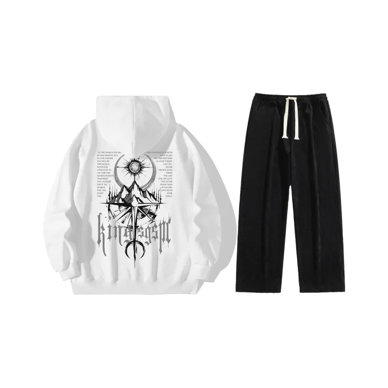 Kingsgspc Sweatshirt Set Unisex-5