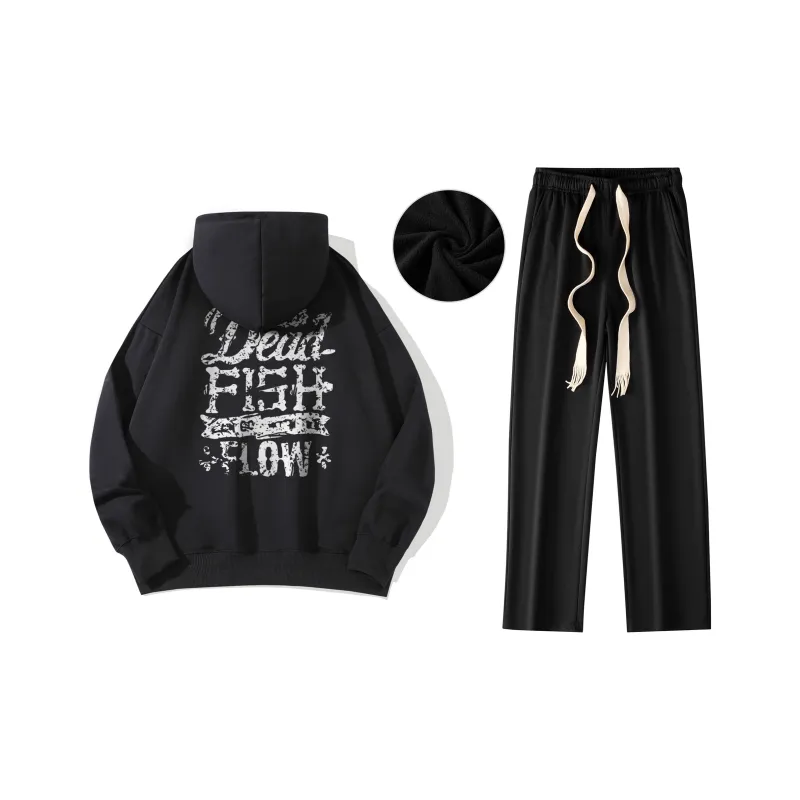 B.X Sweatshirt Sets Unisex-15