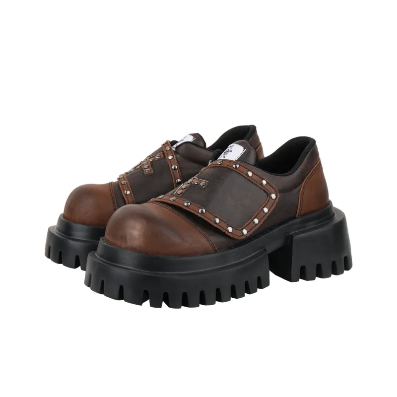 Enqo Casual Single Shoes Women's Coffee-0