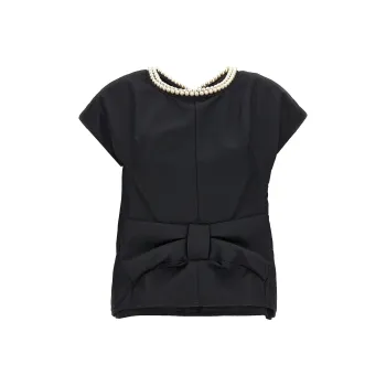 JUNYA WATANABE Bow Detailed Embellished Blouse
