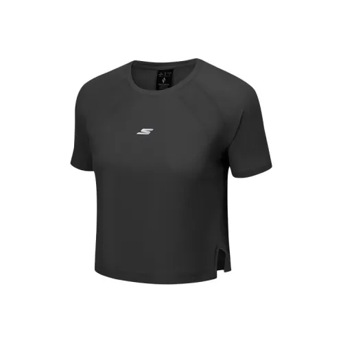 Skechers T Shirt Women's Carbon Black/0018