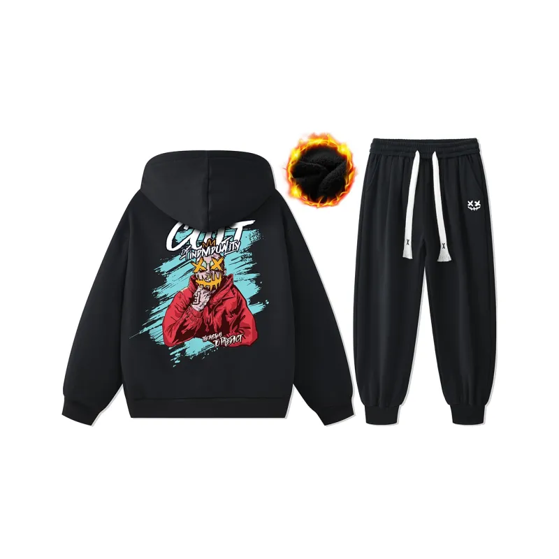 CULT OF INDIVIDUALITY Sweatshirt Set Unisex-15
