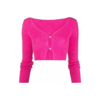 Jacquemus Le Cardigan Alzou 'Pink'