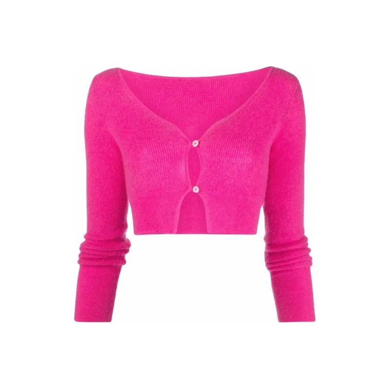Jacquemus Le Cardigan Alzou 'Pink'-0