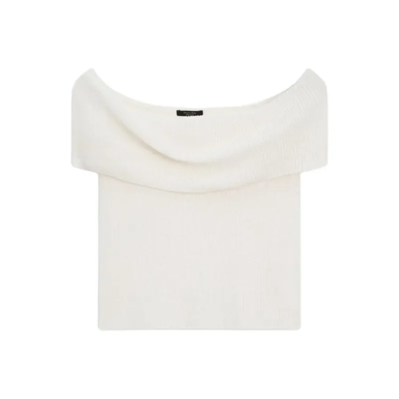 ZARA T-Shirt Women's Cream White-0