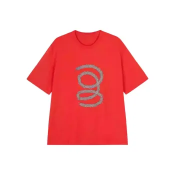 Jiangnan Commoner Snake Year Collection T Shirts Women's