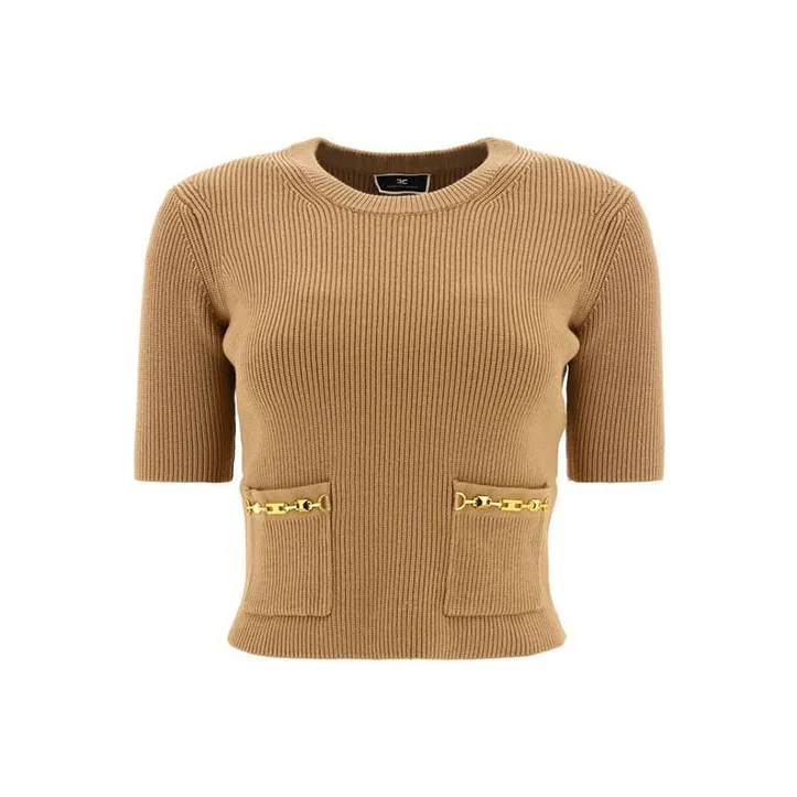 Elisabetta Franchi FW22 Sweater Women's Brown-0