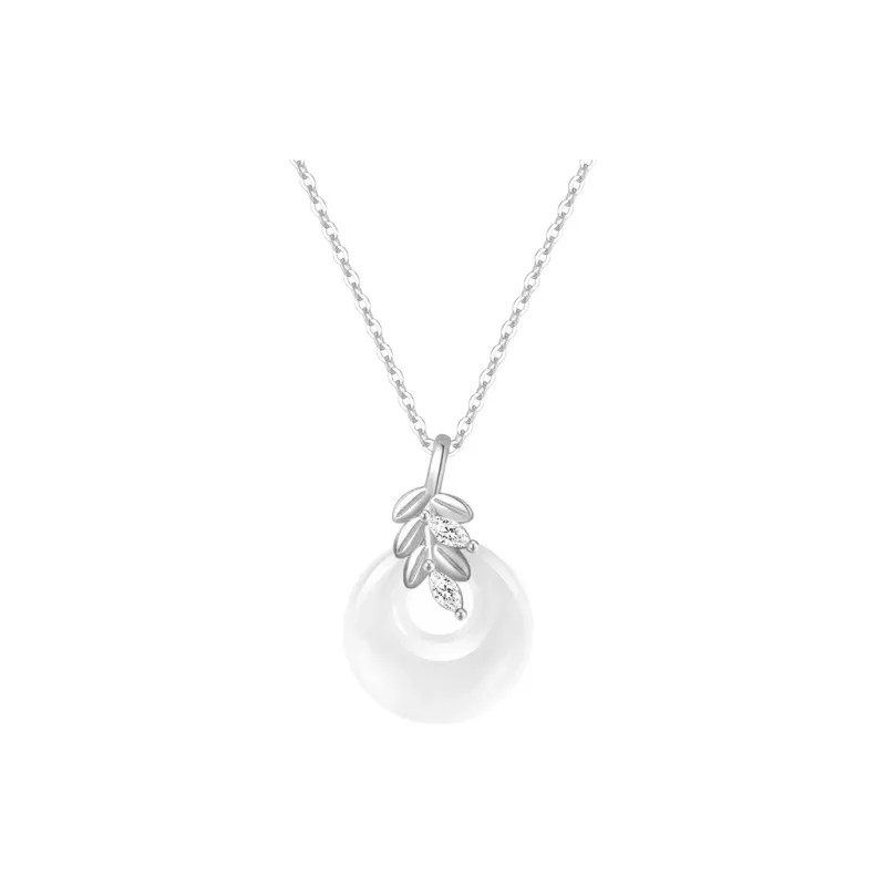 Shang Qianyi Natural Chalcedony Necklaces Women's-0