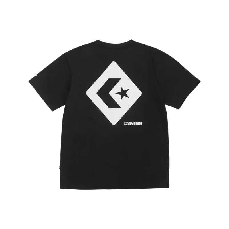 Converse DIAMOND LOGO TEE MENS T Shirt Men's Black-1