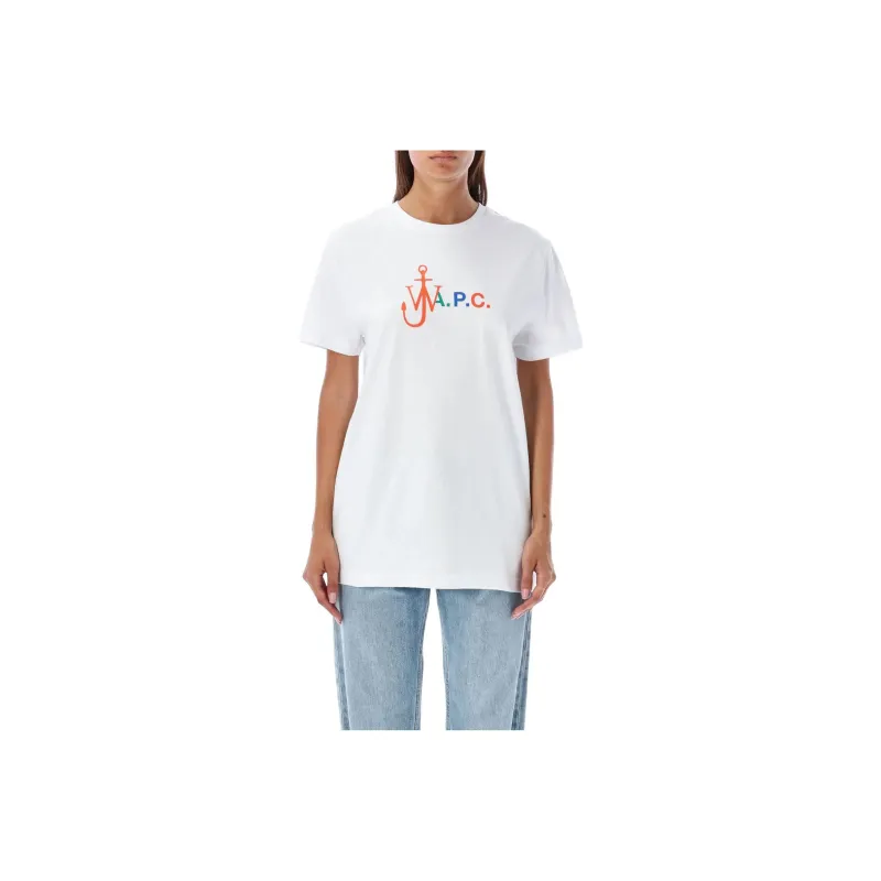 A.p.c X JW Anderson T-Shirts Women's White-0