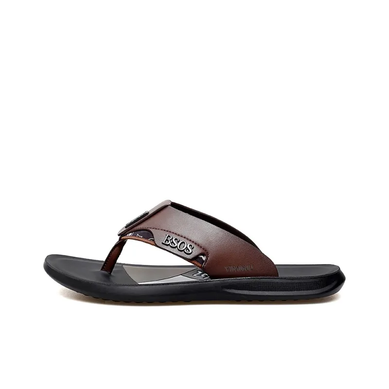 Eminu Rubber Sole Quick Dry Flip Flops Men's-3