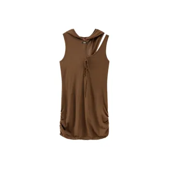 CHUU Tank Tops Women's Dark Coffee