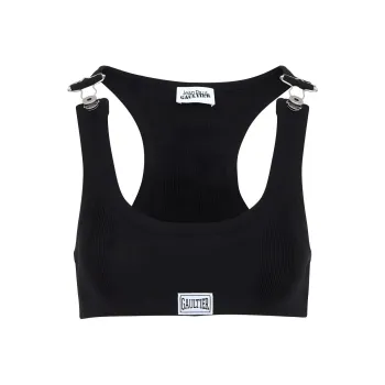 Jean Paul Gaultier Racerback Cropped Top