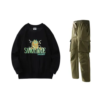 SANKAIMADE Sweatshirt Sets Unisex