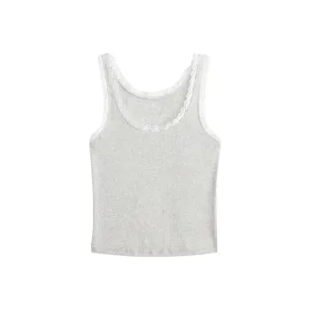 Hollister Tank Tops Women's Gray