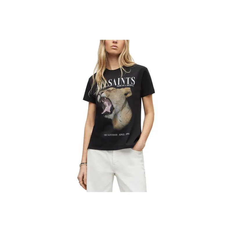 ALLSAINTS T-Shirts Women's Black-0