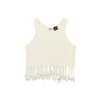 LOEWE Paula's Ibiza SS25 Tank Top Women's Beige