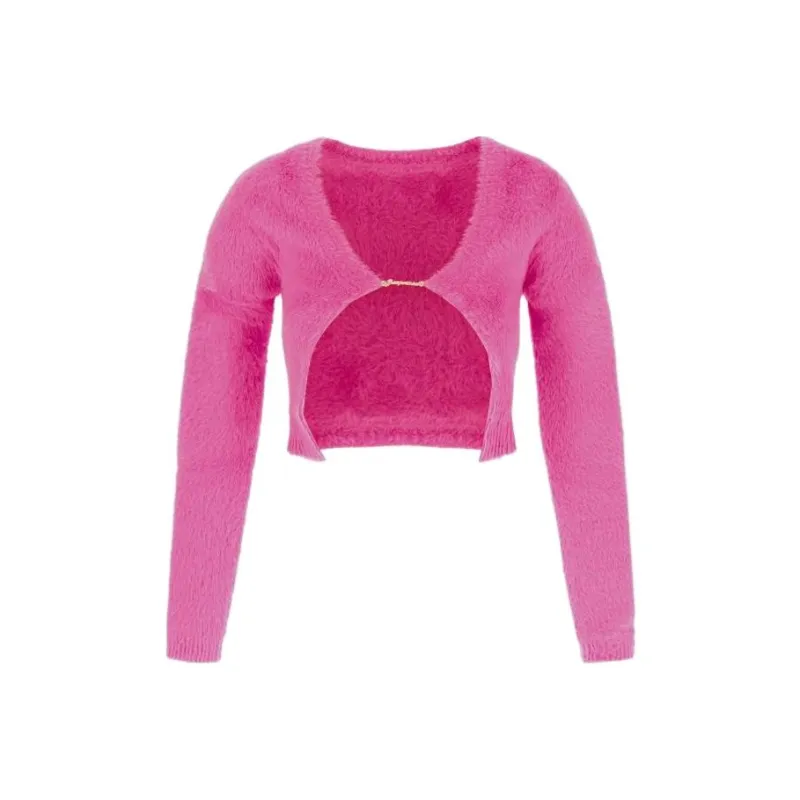 Jacquemus La Maille Neve Manches Longues 'Pink'-0