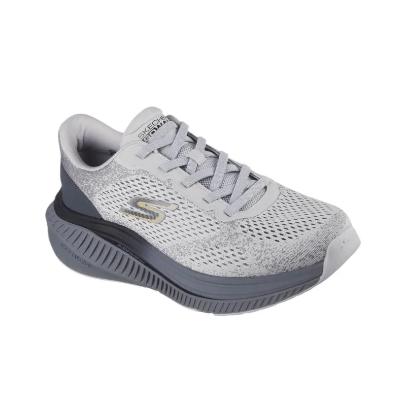Skechers GO WALK Ma Cushioning, Abrasion Resistant, Breathable Support Low Top Training Shoes Men's Gray-3