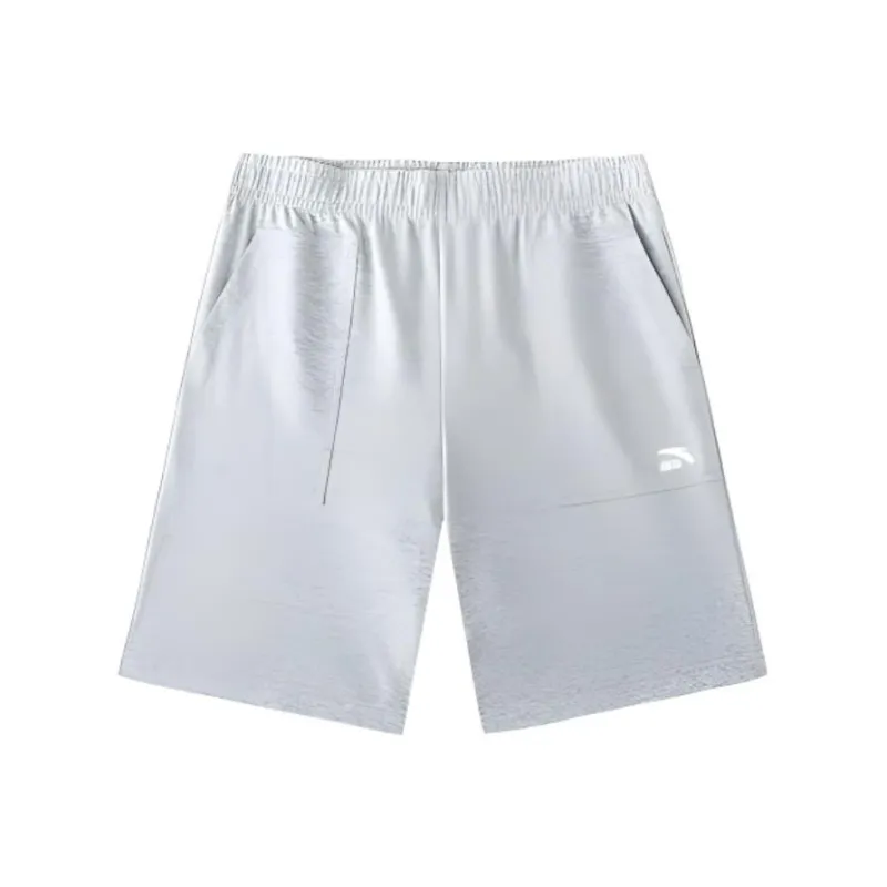 Anta Life Collection Casual Shorts Men's Gray Heather Gray-0