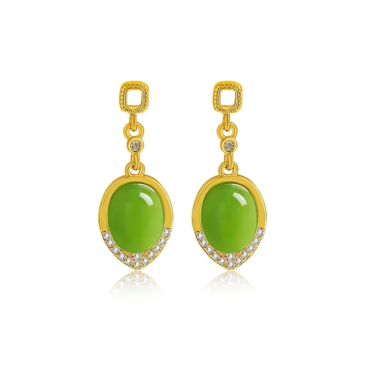 YINXIANGMOU Earrings Jasper Women's-0