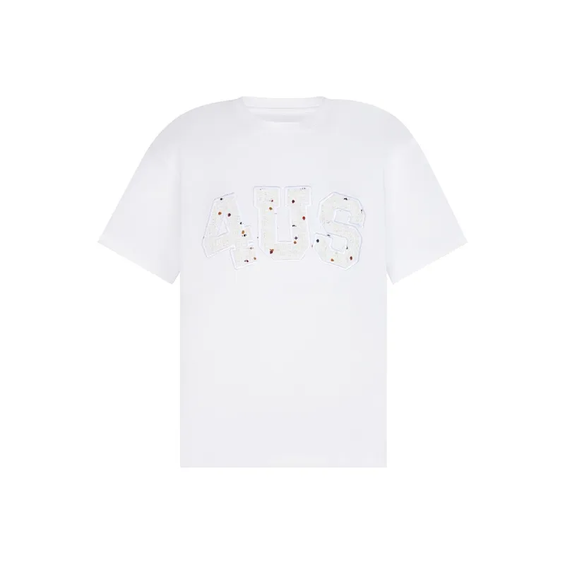 FORUYES T Shirts Women's White-0