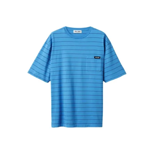 MIU MIU Regular T Shirt Women's Blue
