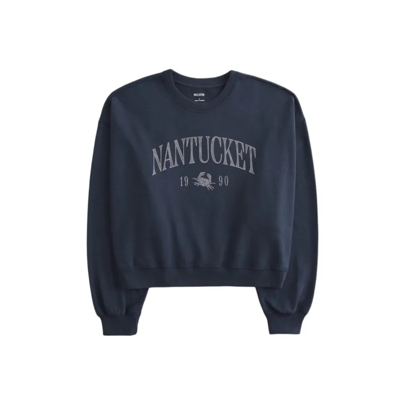 Hollister T-Shirt Women's Dark Blue-0