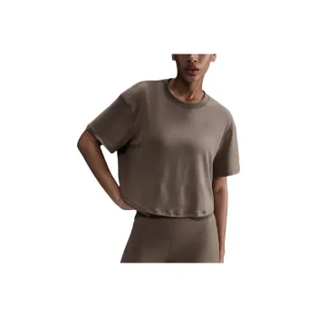Nike One Relaxed Women's Dri-FIT Cropped Short-Sleeve Top