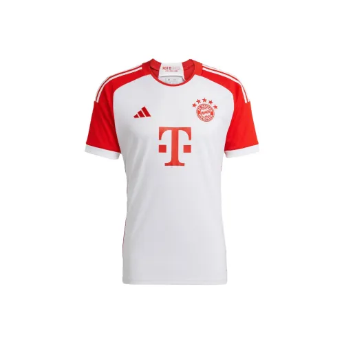 Adidas Bayern Munich Soccer Jerseys Men Red White Color Scheme