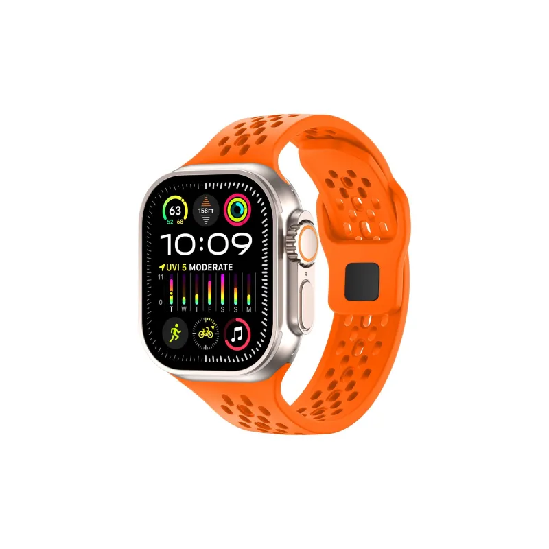 MUZHITIANKONG Apple Compatibility Watch Band Silicone Material-10