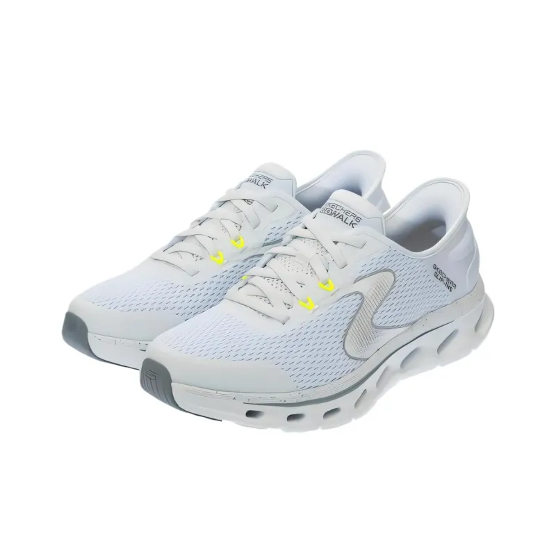 Skechers GO WALK Slip Resistant Low Top Casual Shoes Men's White-2
