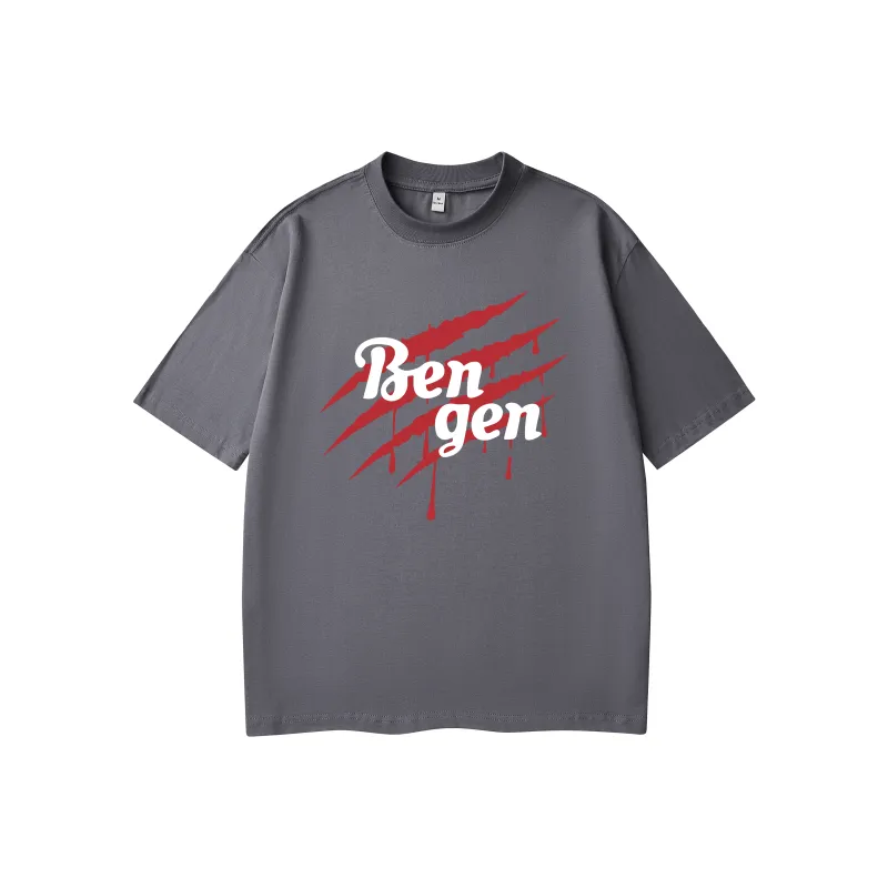 BENGEN Drop Shoulder Sleeve T Shirt Women's-6