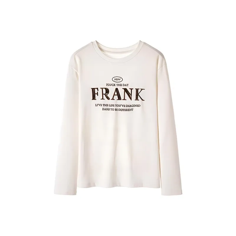 EKOOL T Shirt Women's White Pearl Stitch-0
