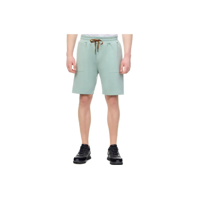 Zzegna Casual Shorts Men's Turquoise-0