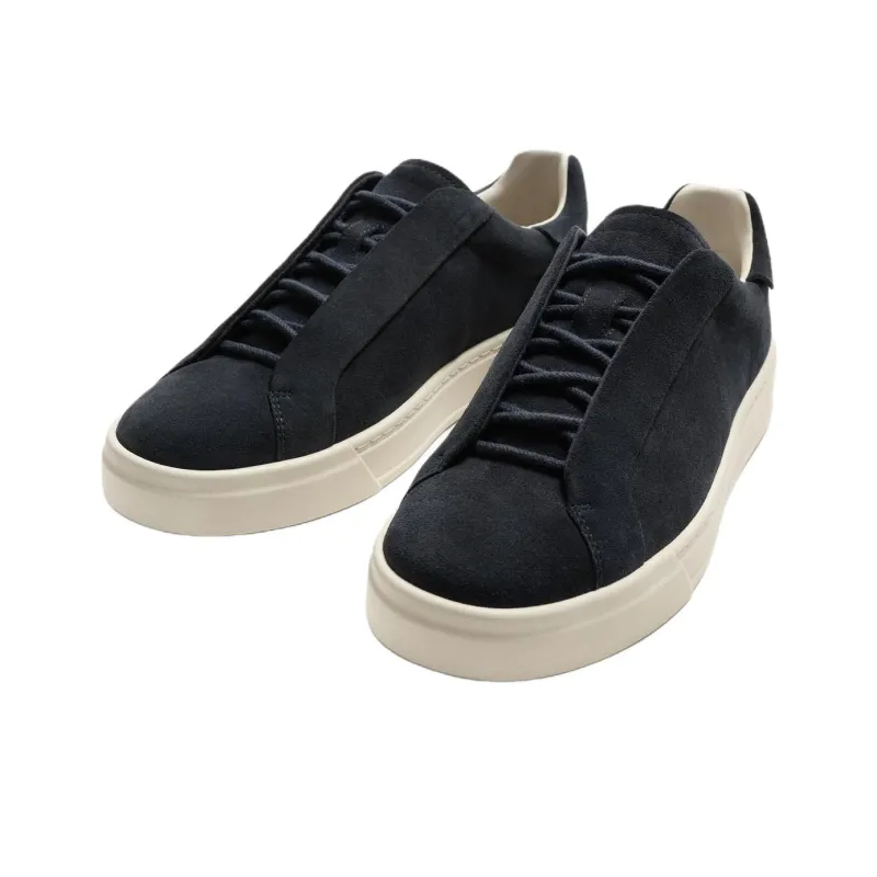 ZARA Low Top Skateboard Shoes Men's Blue-2