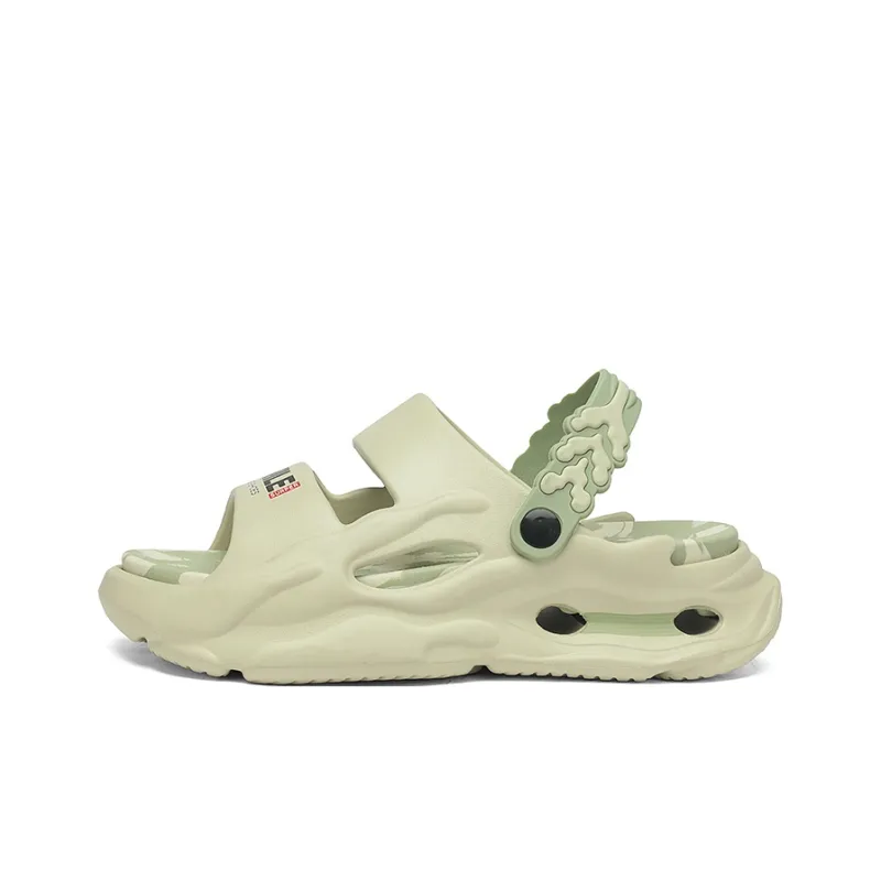 NANJIREN Beach Sandals Unisex Khaki/Black/White/Gray Black/Fruit Green/Navy Blue-19