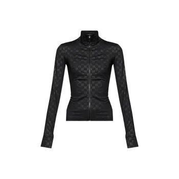 Misbhv Monogrammed Long Sleeved Ski Jackeet